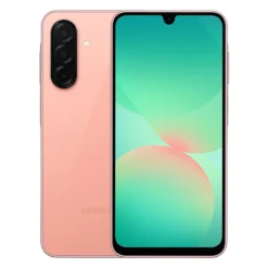 Samsung Galaxy A26 5G Peach Pink front and back - Price in Pakistan