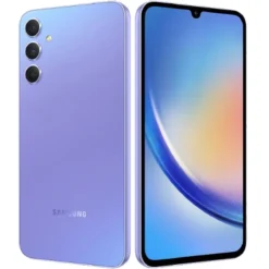 Samsung Galaxy A34 5G Violet front and back - Price in Pakistan