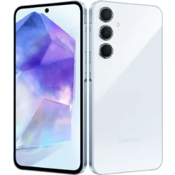 Samsung Galaxy A55 5G Awesome Iceblue front and back - Price in Pakistan