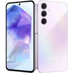Samsung Galaxy A55 5G Awesome Lilac front and back - Price in Pakistan