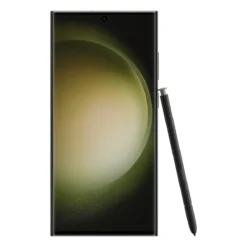 Samsung Galaxy S23 Ultra Green front view with S Pen - Price in Pakistan