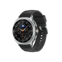Samsung Galaxy Watch8 Classic 46mm Black Smart Watch front view