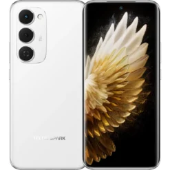 TECNO Spark 40 Pro+ Aurora White front and back - Price in Pakistan