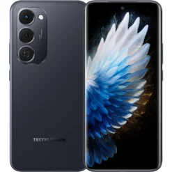 TECNO Spark 40 Pro+ Nebula Black front and back - Price in Pakistan