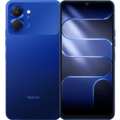 TECNO Spark Go 3 Galaxy Blue front and back - Price in Pakistan