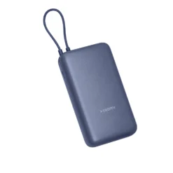 Xiaomi 33W Power Bank 20000mAh Integrated Cable Blue front - Price in Pakistan