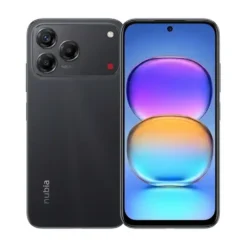 ZTE nubia V80 Pro Midnight Black front - Price in Pakistan