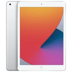 Apple iPad 8th Gen Silver official front and back - Price in Pakistan