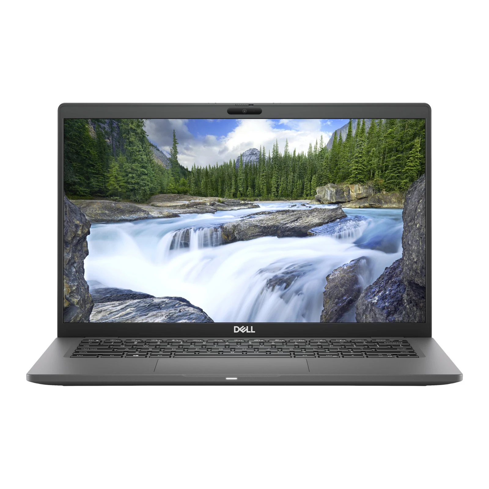 Dell Latitude 7410 carbon fiber laptop catalog front view