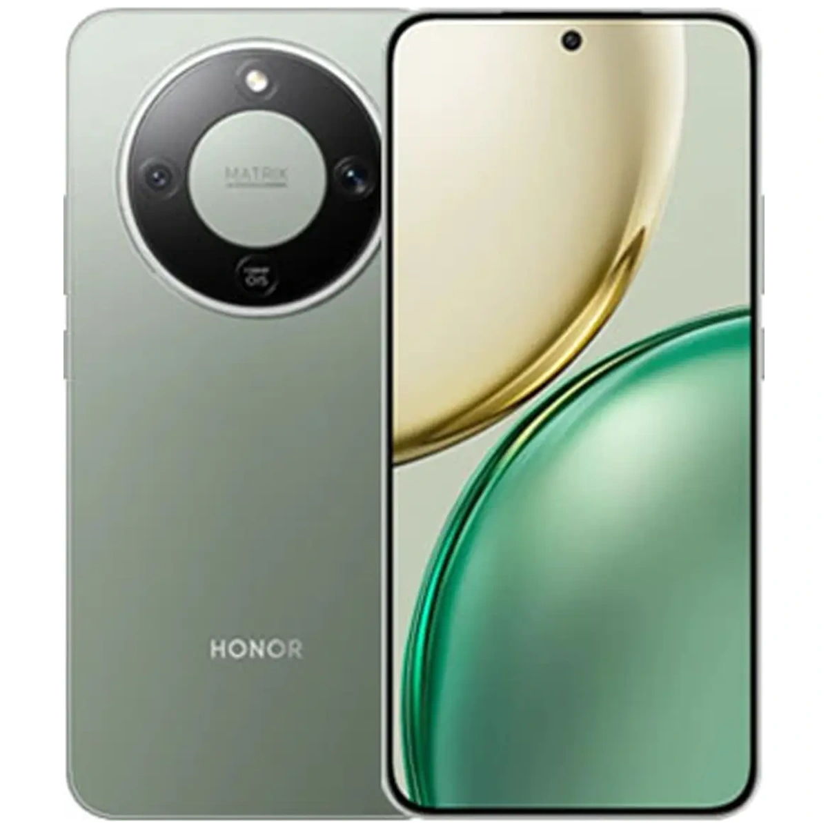 HONOR X9d Forest Green front-back view - Price in Pakistan