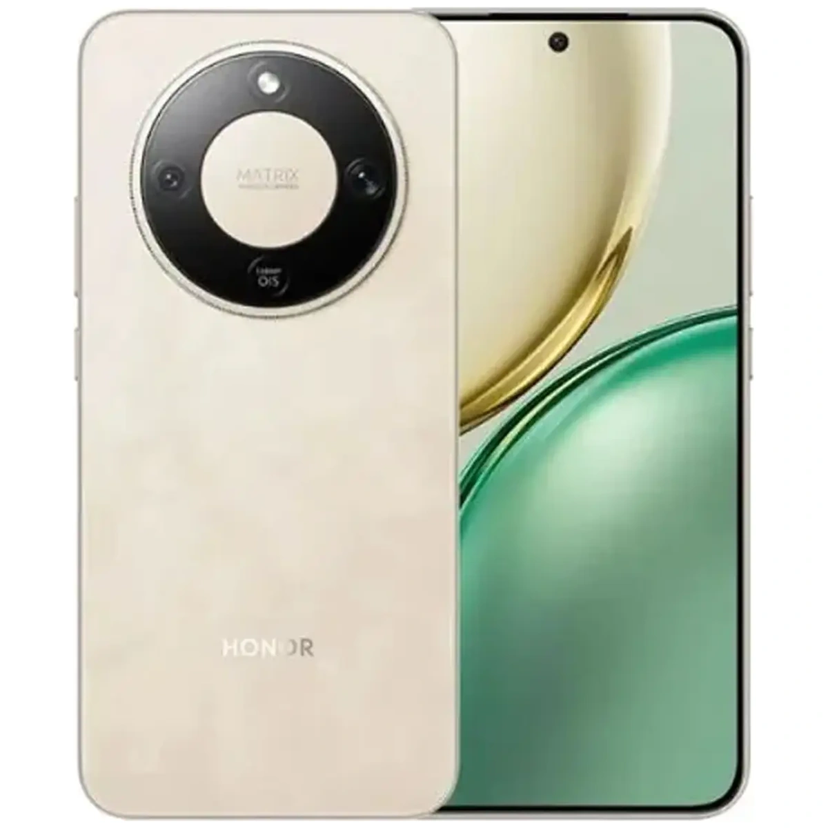 HONOR X9d Sunrise Gold front-back view - Price in Pakistan