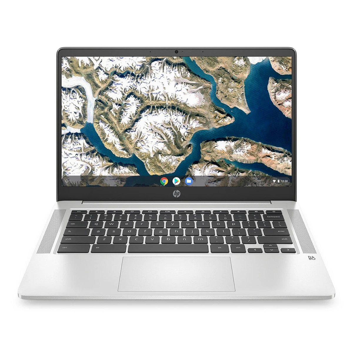 HP Chromebook 14a-na0131wm Silver front - Price in Pakistan
