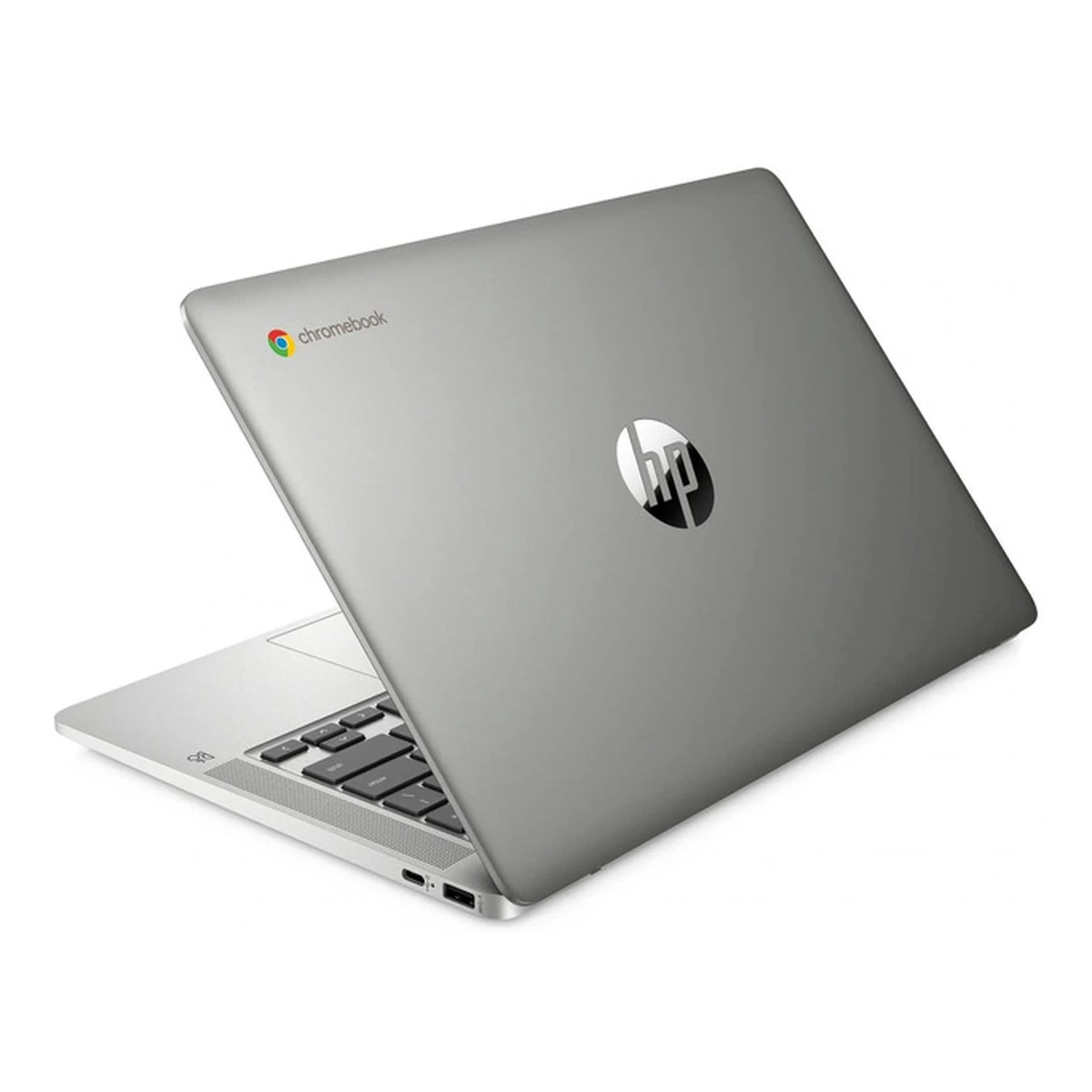 HP Chromebook 14a-na0131wm Silver rear angle - Price in Pakistan