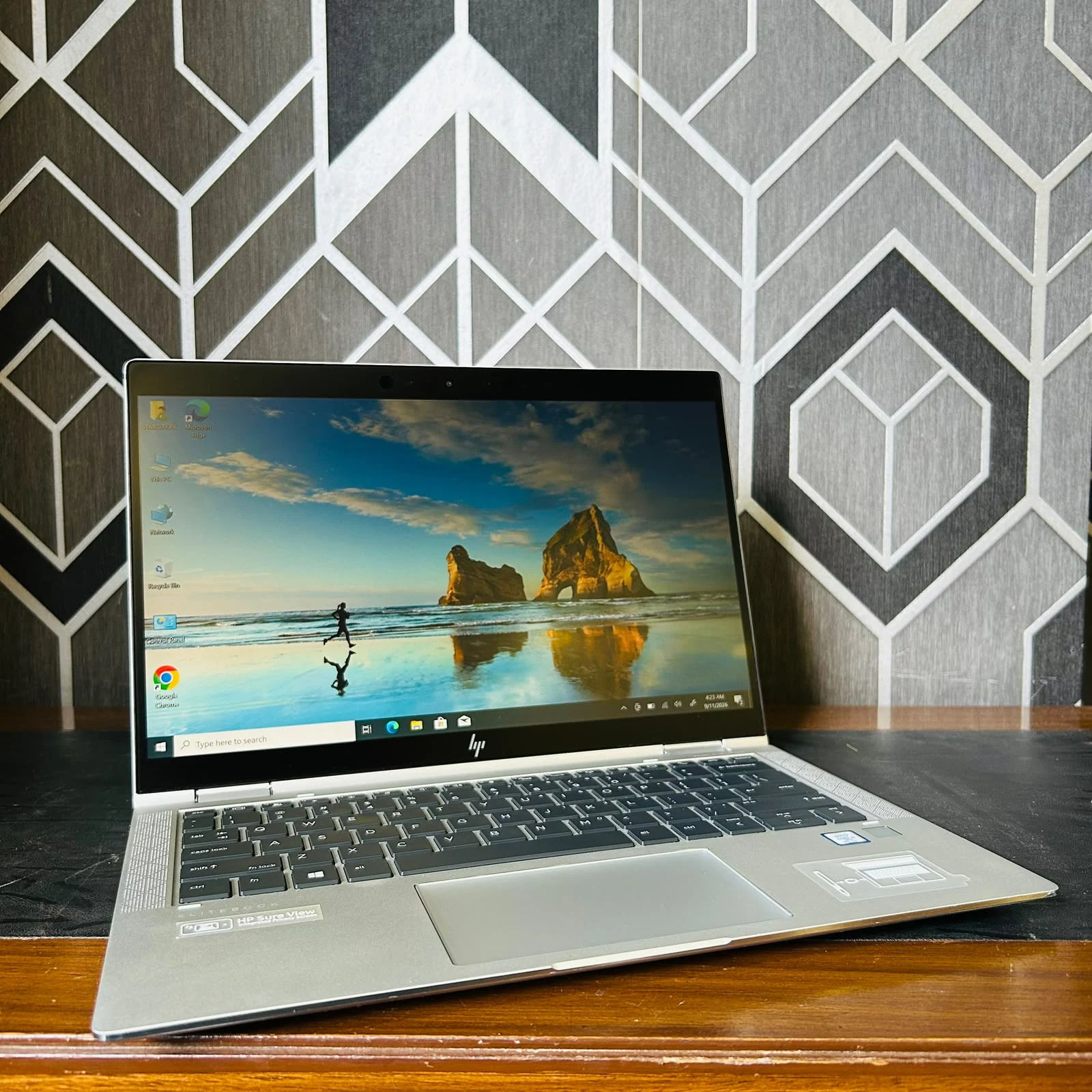 HP EliteBook x360 1030 G4 actual front angle - Price in Pakistan