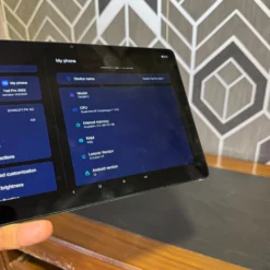 Lenovo Xiaoxin Pad Pro 2022 TB138FC settings showing Snapdragon 870 8GB RAM 128GB storage and Android 12