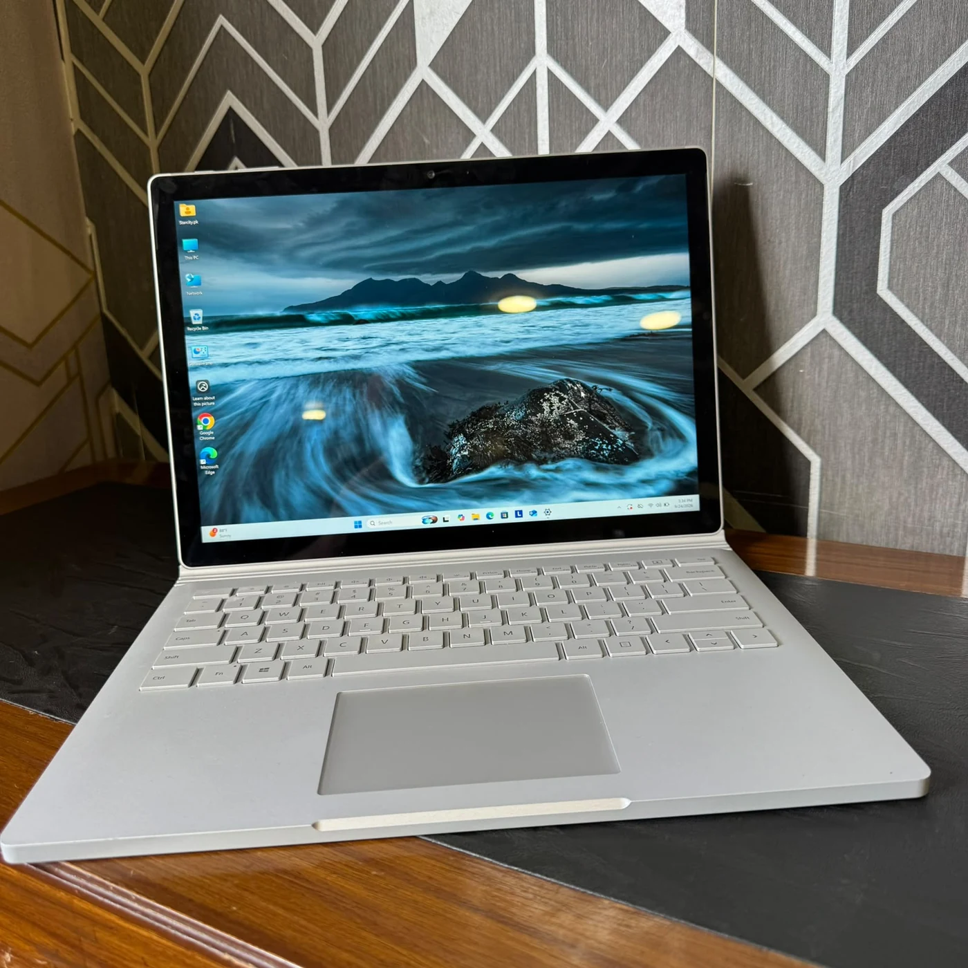 Microsoft Surface Book 2 actual unit front view - Price in Pakistan