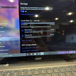 Acer Spin 713 256GB storage drive information - Price in Pakistan