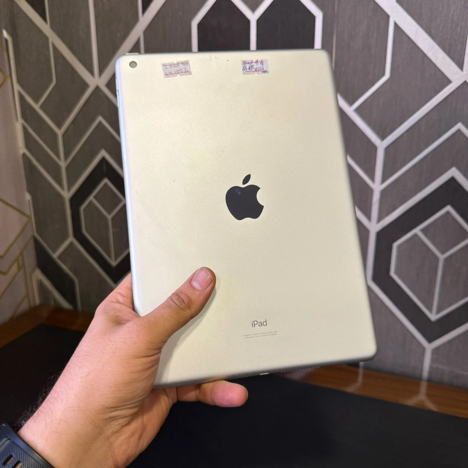 Apple iPad 9th generation 64GB Silver actual back photo